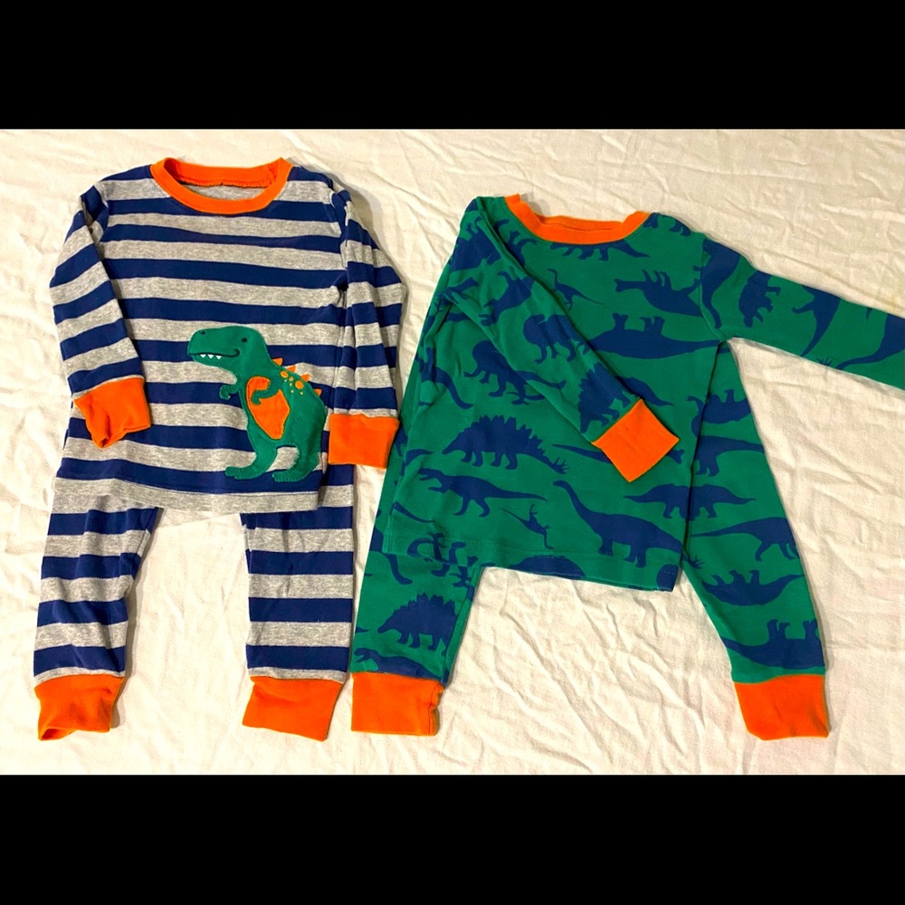 Carter’s Boys 18 month Set of 2 Dinosaur Pajamas